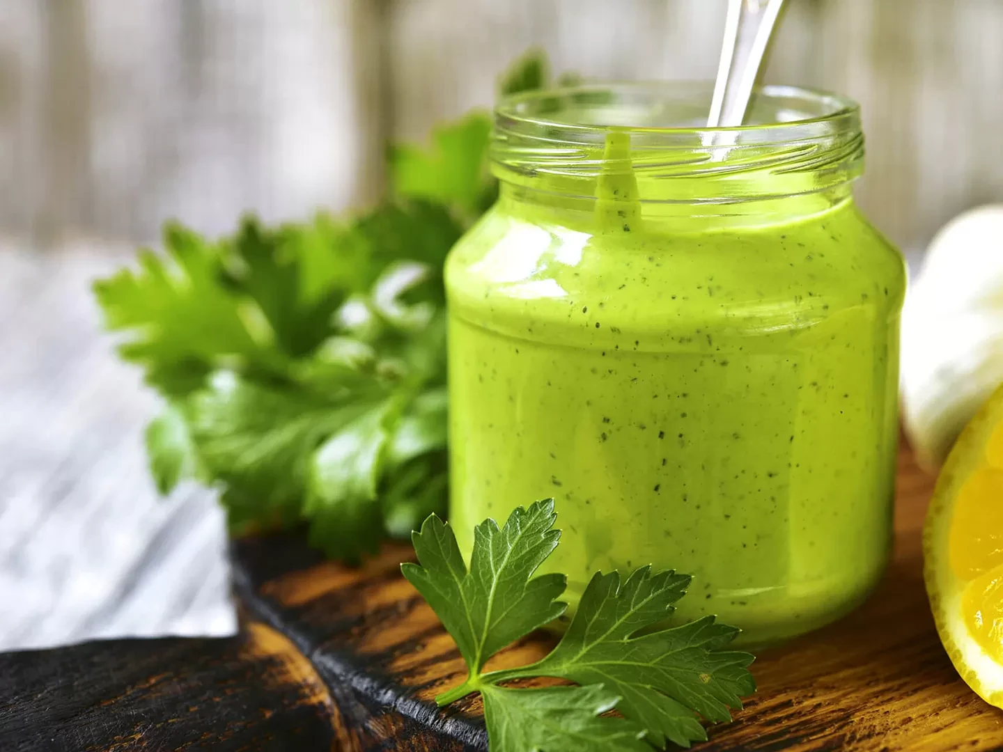 Miniatura de vinagreta-de-cilantro