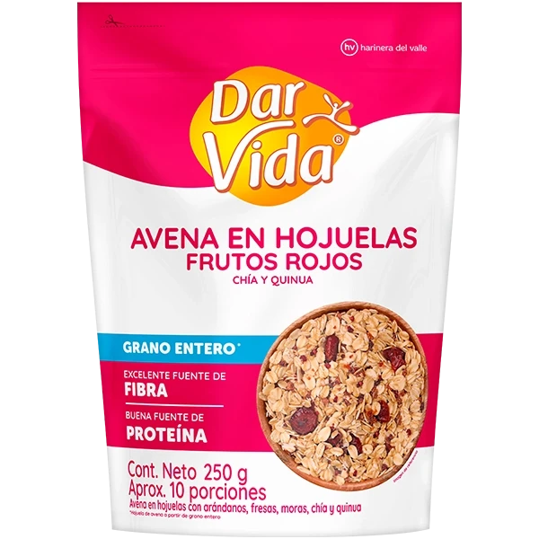Miniatura de avena-de-frutos-rojos