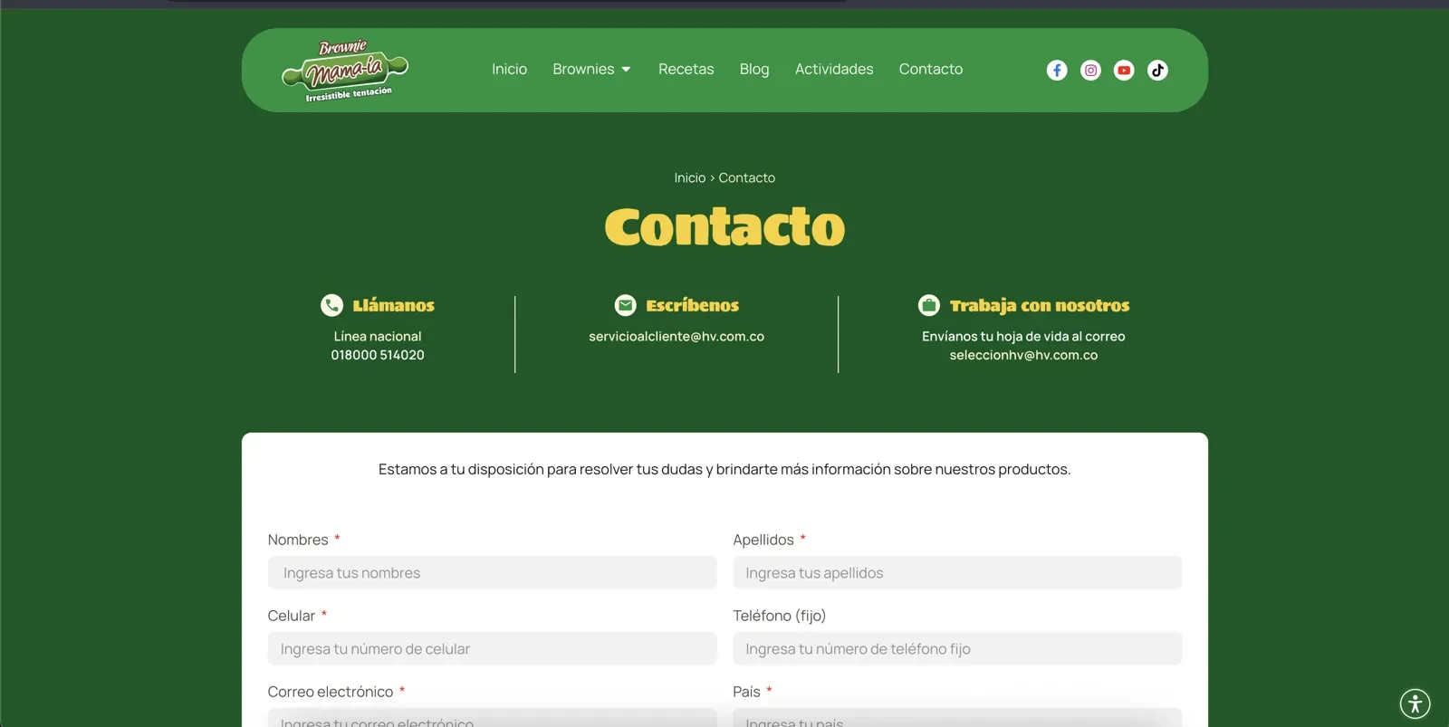 Miniatura de contacto