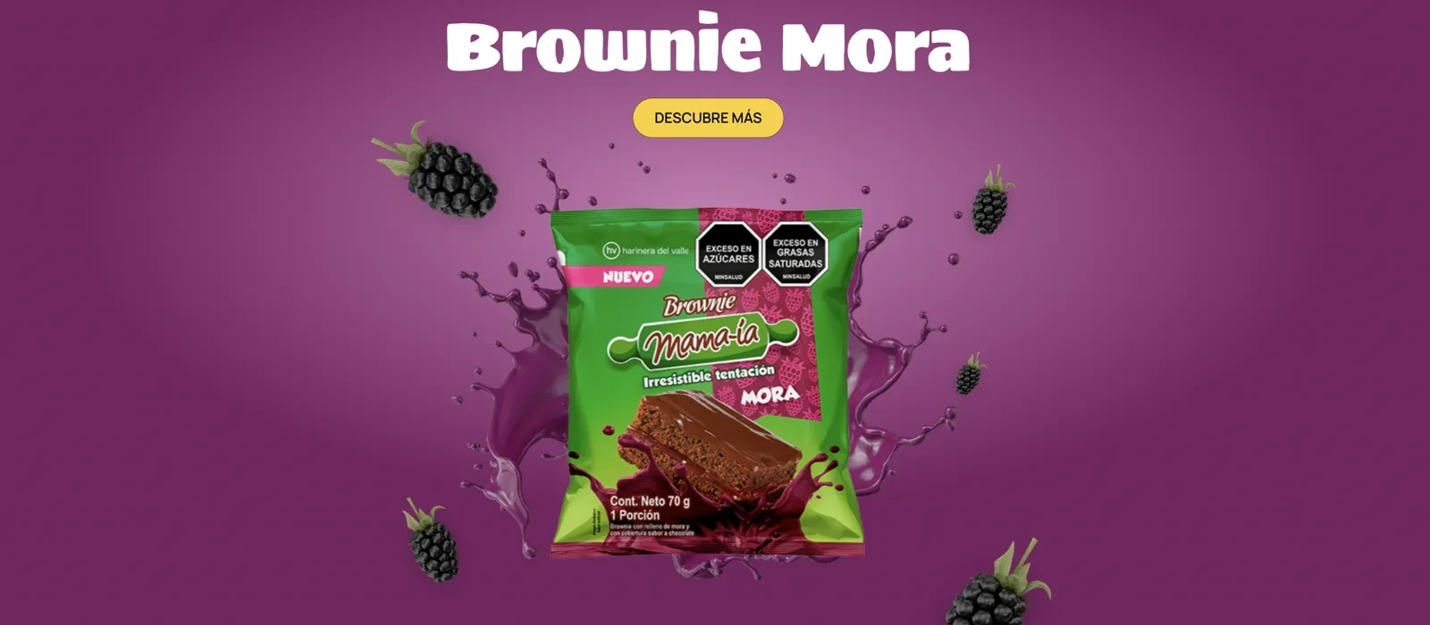 Miniatura de brownie-mora