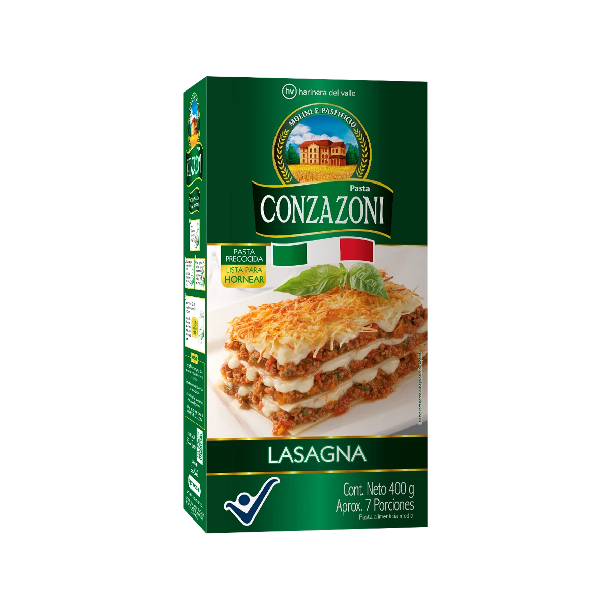 Miniatura de lasagna